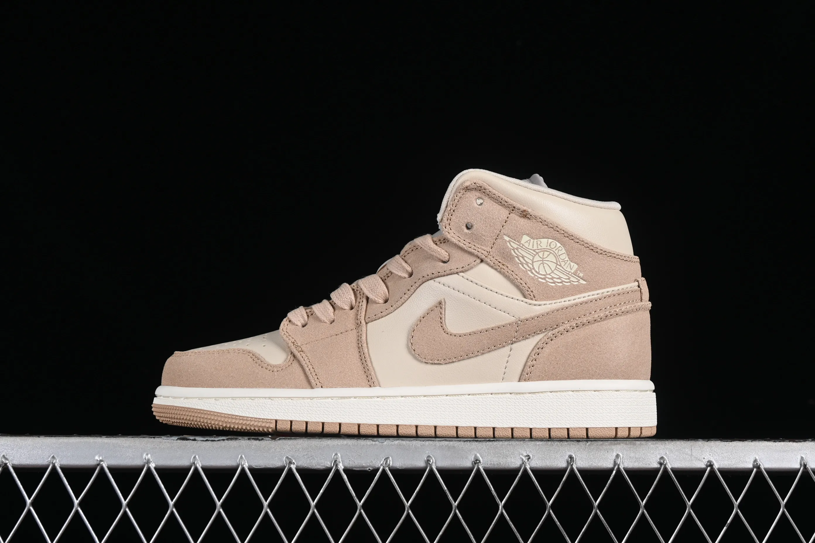 All categories Air Jordan Jordan series basketball shoes Air Jordan 1 Mid Air Jordan 1 Mid AJ1 Joe 1 khaki mid-top basketball shoes FJ3448-200